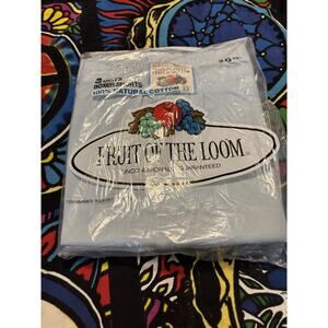 Fruit Of The Loom Unconditionally Guarantee 3 Boxer Blue Size 32 70s